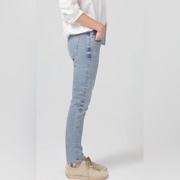 Citizens of Humanity Racer Low Rise Slim Emerald size 24-hard to find!! - Picture 11 of 12